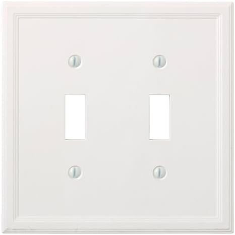  Questech Insulated Single Toggle Wall Plate for Electrical Outlets
| Decorative White Questech Light Switch Cover 1-Gan