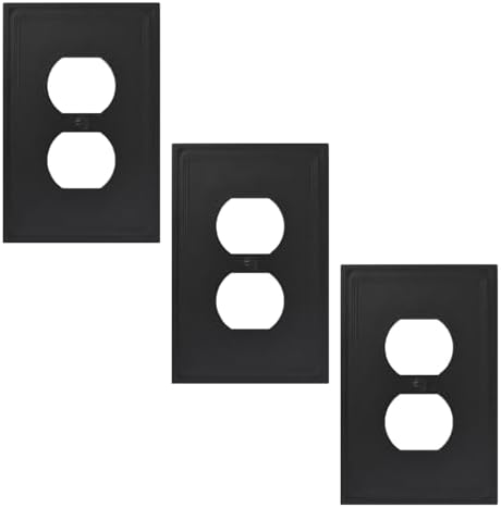  Questech Insulated Single Toggle Wall Plate for Electrical Outlets
| Decorative White Questech Light Switch Cover 1-Gan